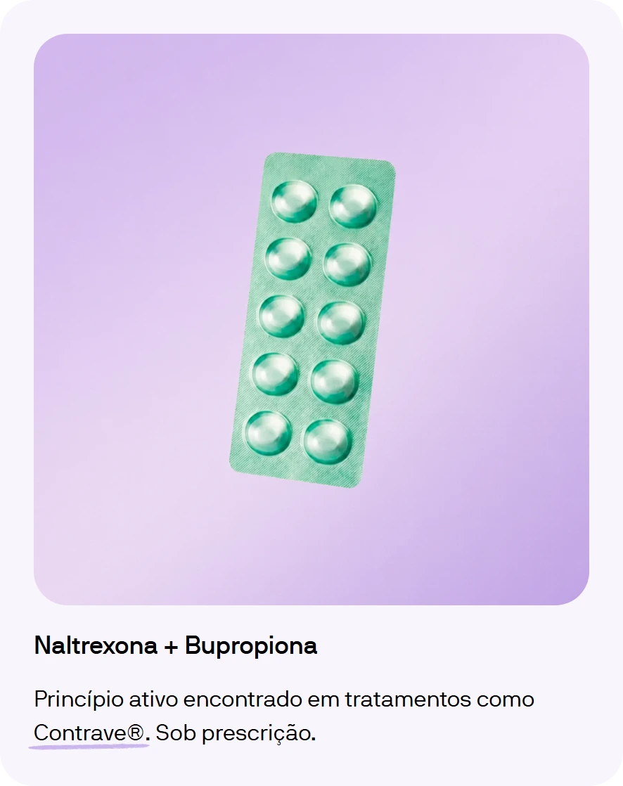Opção de tratamento disponível apenas sob prescrição médica